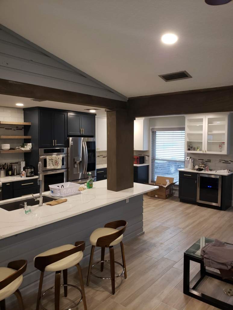 20190207_171341 Modern kitchen with dark cabinets